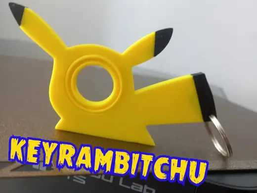 Keyrambitchu – Pikachu Keychain Karambit