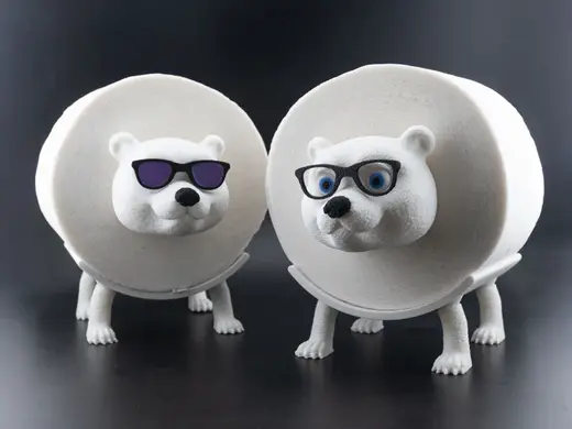 Rollbert & Coolbert - Spare toilet paper holder