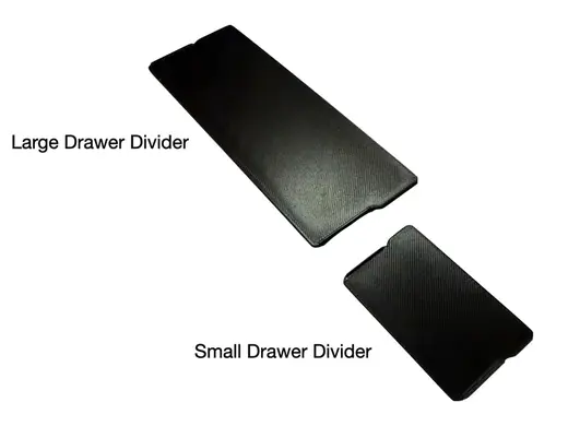 Drawer Dividers for ULINE Plastic Parts Cabinet