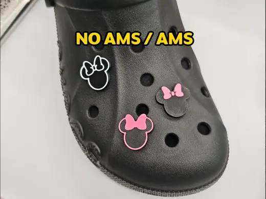 Minnie Crocs Charm (0.4 Nozzle) (NO AMS/AMS)