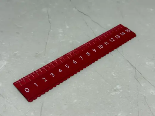 学生直尺带波浪线 15,20CM