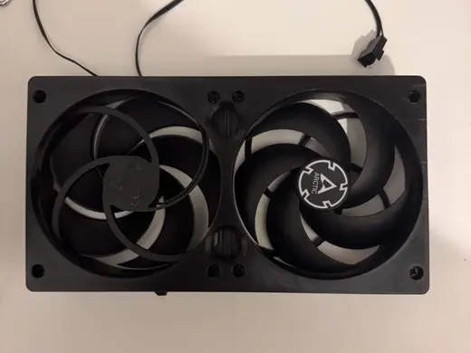 Dual 120mm Fan Bracket for Steam Machine
