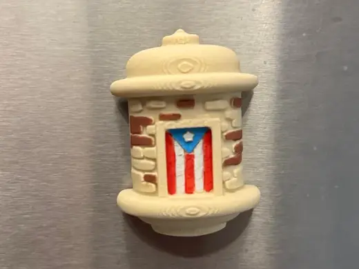 Garita Morro PR fridge magnetic