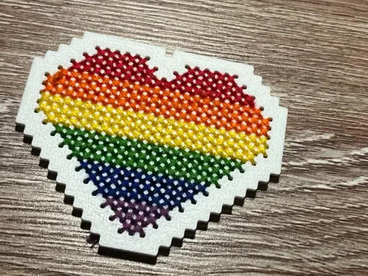 Cross Stitch Silhouette Generator (Customizable)