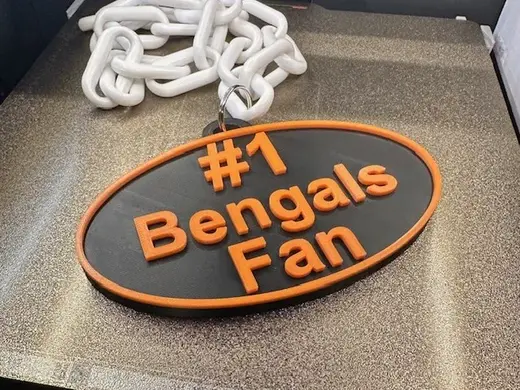 #1 Bengals Fan Necklace