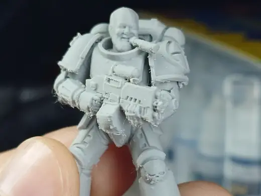 Dad as a Space Marine... Future Space Army Soldier