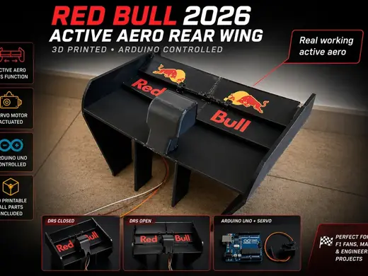 f1 2026 Red Bull active aero rear wing