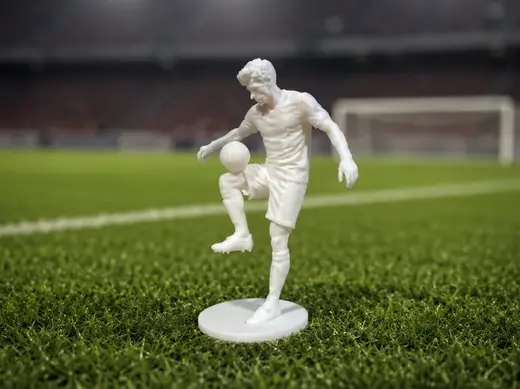 Footballer / Soccer Player - Statue - Jaroslav Hes
