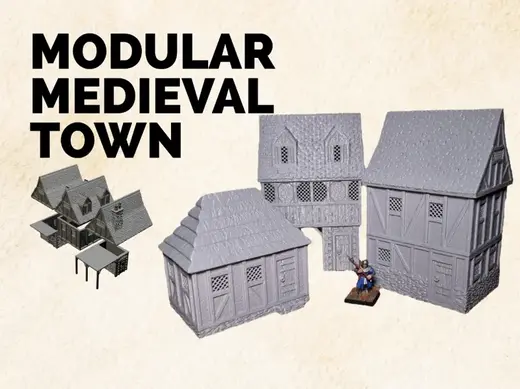 Modular Medieval Town VOL 3