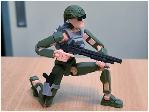 Ballistic helmet for Dummy 13