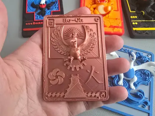 3D Ancient Ho-Oh TCG Card