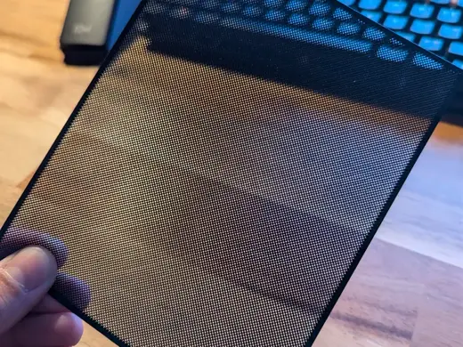 Dust fine mesh net filter grid multiple sizes