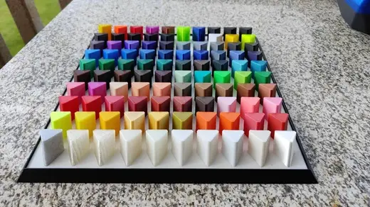 Filament Sample Color Swatch