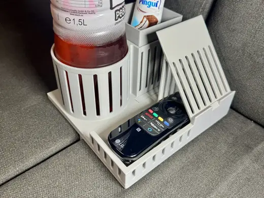 Couch Organizer – Modular Caddy for Snacks & Phone