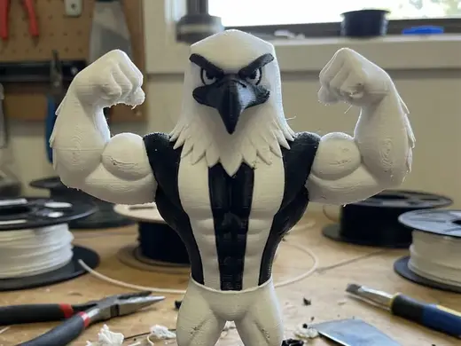 Kaslı Kara Kartal Figürü - Beşiktaş Ruhu!