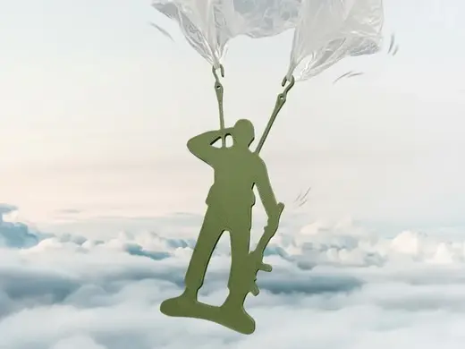 PARACHUTE ARMY MEN