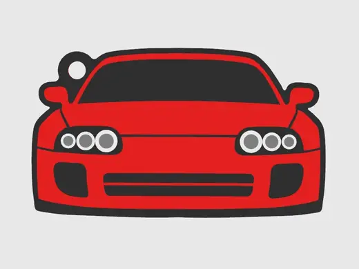 Toyota Supra A80 mk4 keychain
