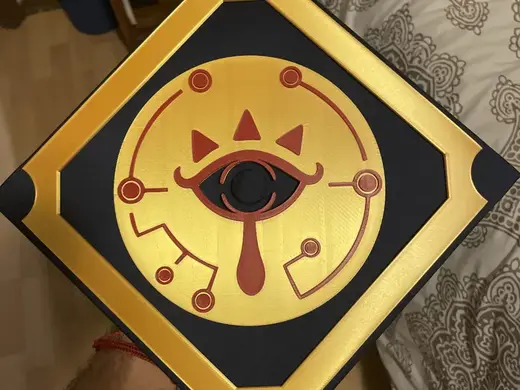 Sheikah Emblem Grad Cap Decor