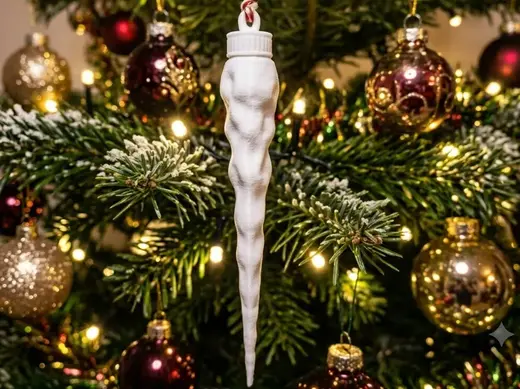 Icicle Christmas Ornament