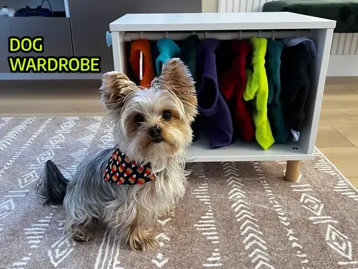 Dog Wardrobe with Ikea Smussla
