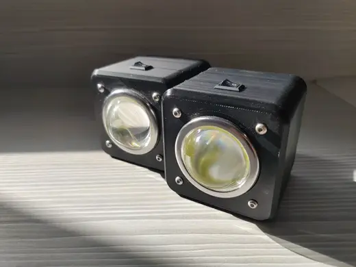 goTorch - DIY 20W portable flashlight & powerbank
