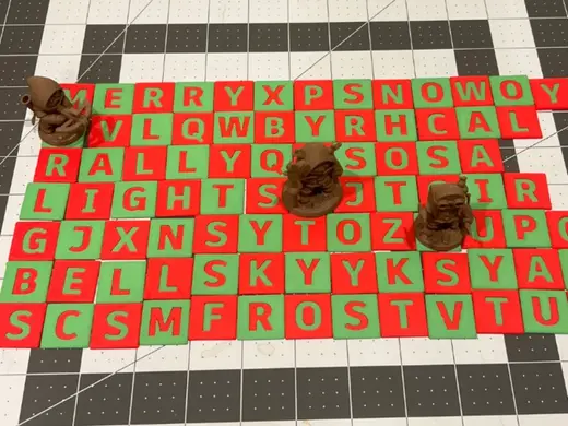 Christmas DND Letter Puzzle