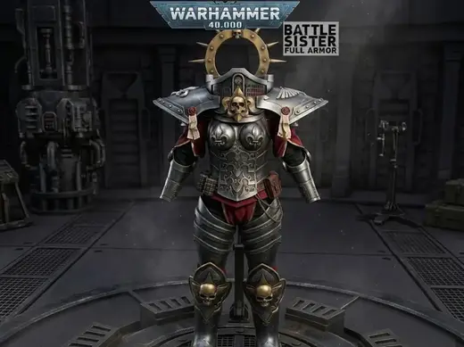Battle sister full armor set
