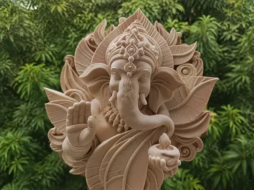 Ganesha Sculpture |Hindu Wall Mount |Ultimate Gift