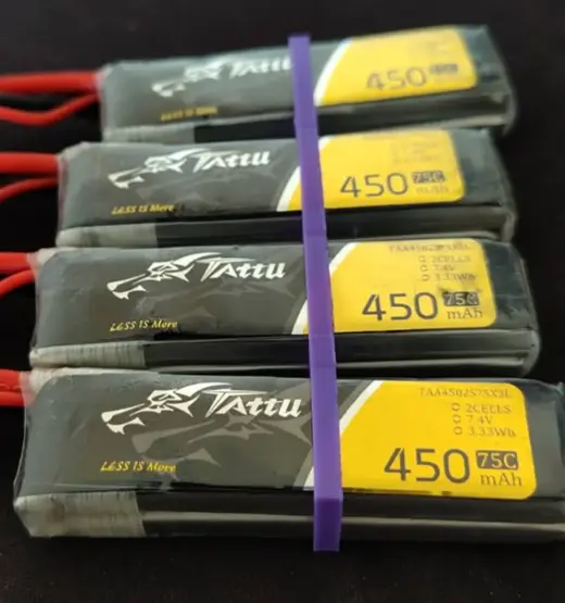 Lipo battery holder