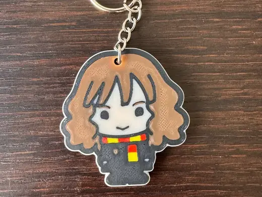 Hermione Chibi Harry Potter Keychain