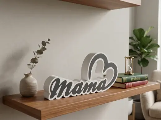 NFC "Mama" Sign with Heart – Mother's Day Gift