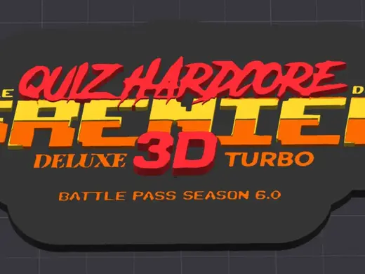 Porte-clés Quiz Hardcore du Grenier Deluxe 3D
