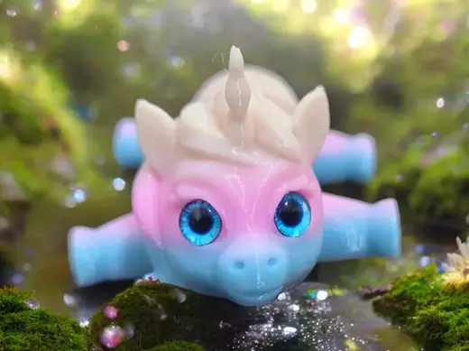 CuteUnicorn - glass eye compatible