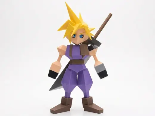 Final Fantasy VII - CLOUD V2 - MULTIPART - FF7