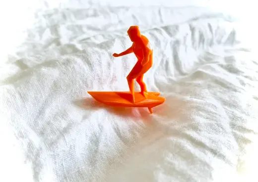 Surfer Low-poly