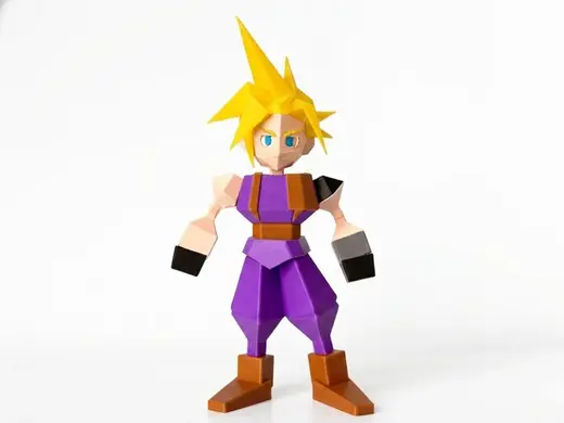 Final Fantasy VII - CLOUD MULTIPART - FF7