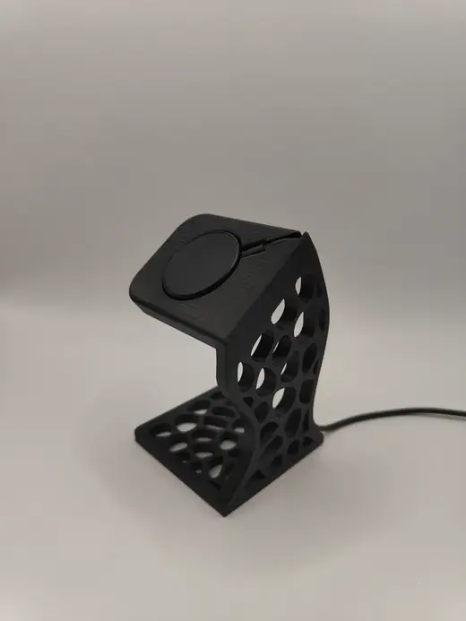 Watch charger stand, Apple, Galaxy, Voronoi style