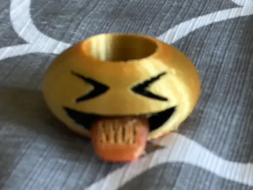 NYLT Smiley face Neckerchief Slide
