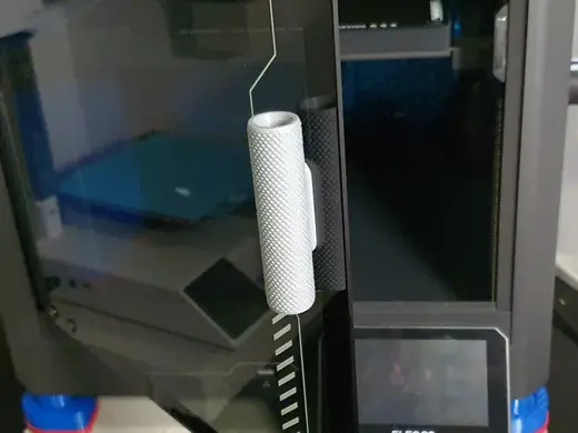 Knurled door handle for Elegoo Centauri Carbon