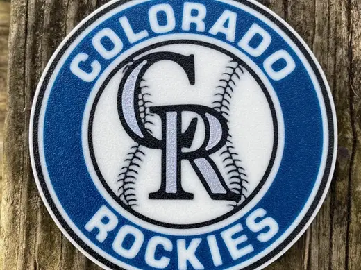 Colorado Rockies Coaster set of 4