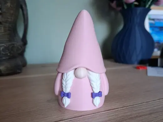 Sweet Pastel Gnome Girl