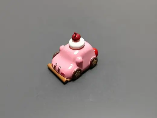 星之卡比迷你小车-可爱摆件