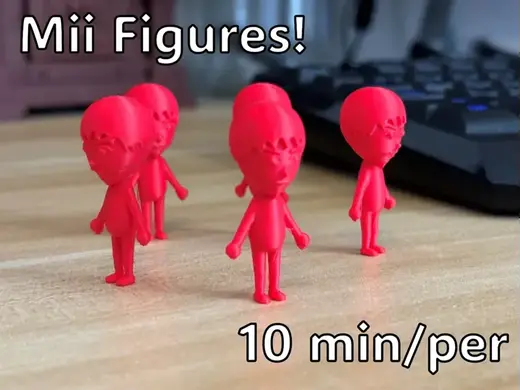 Lil' Mii Verse figures (Print In Place)