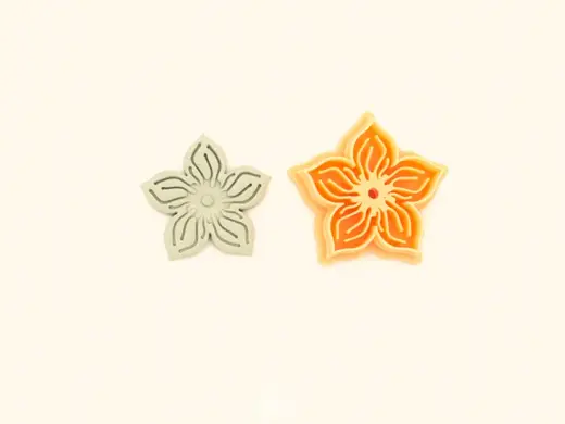 Ahtapot Flora - Polymer Clay Cutter