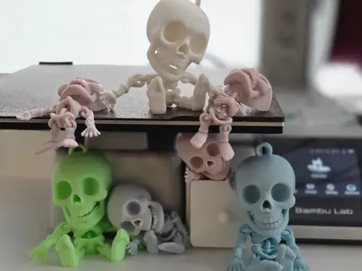 Mini Articulated Skeletons