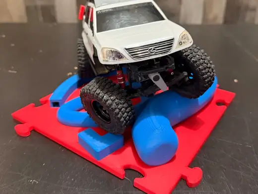 RC Crawler Park - Squiggly Pipe Plate