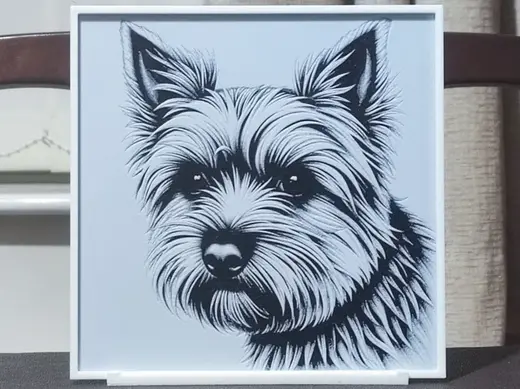 Yorkshire Terrier - HueForge 2 Color