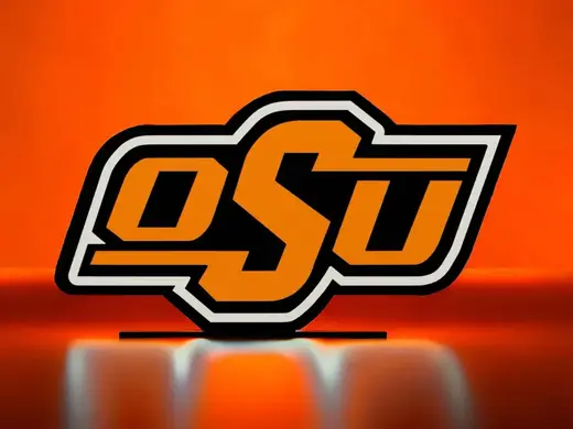 Oklahoma State University Cowboys v2 LED Lamp