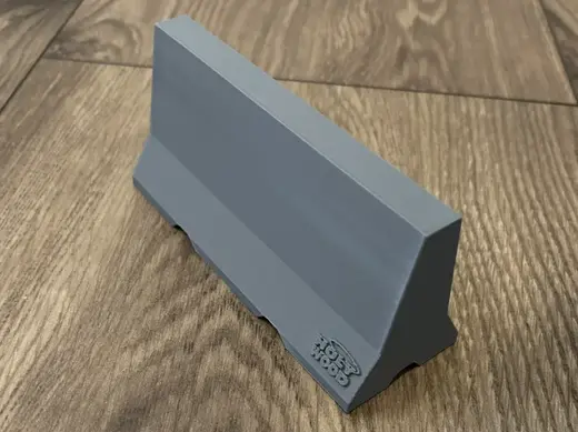 Mini Road barrier barricade scale toy mockup 145mm