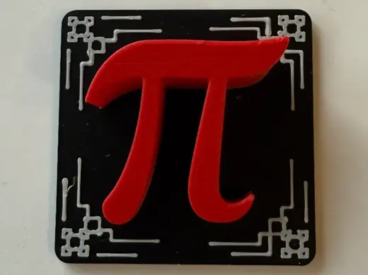 Pi plaque